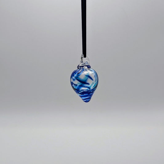 Blue Drop Ornament