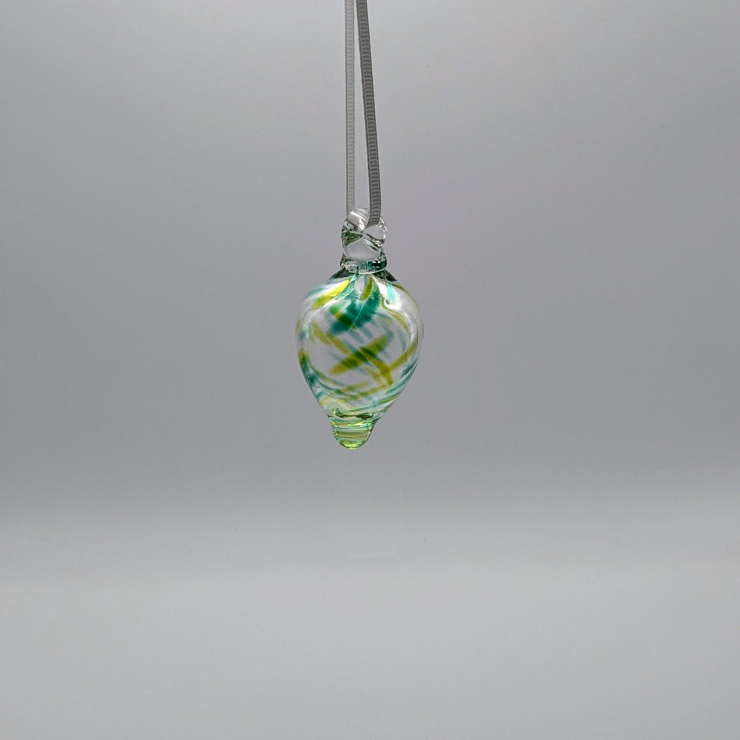 Green Drop Ornament