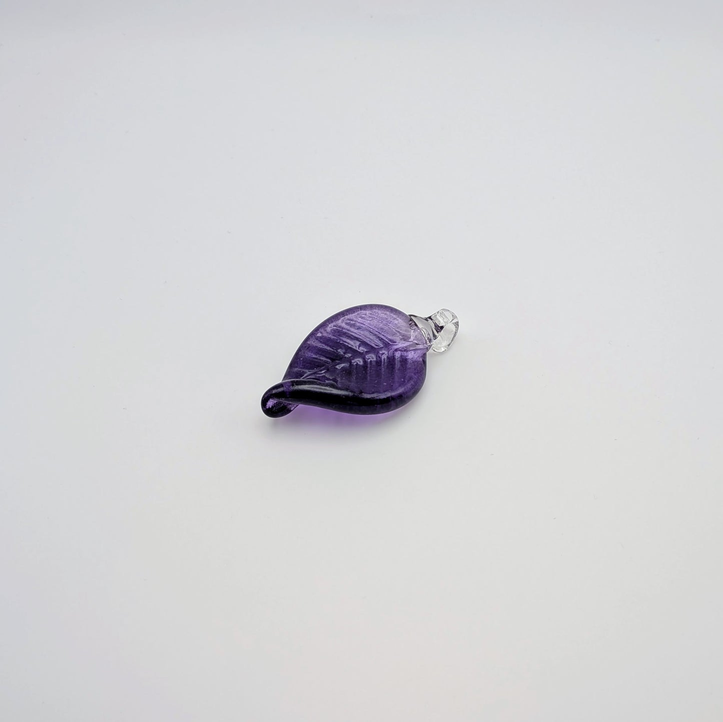 Violet Leaf Ornament