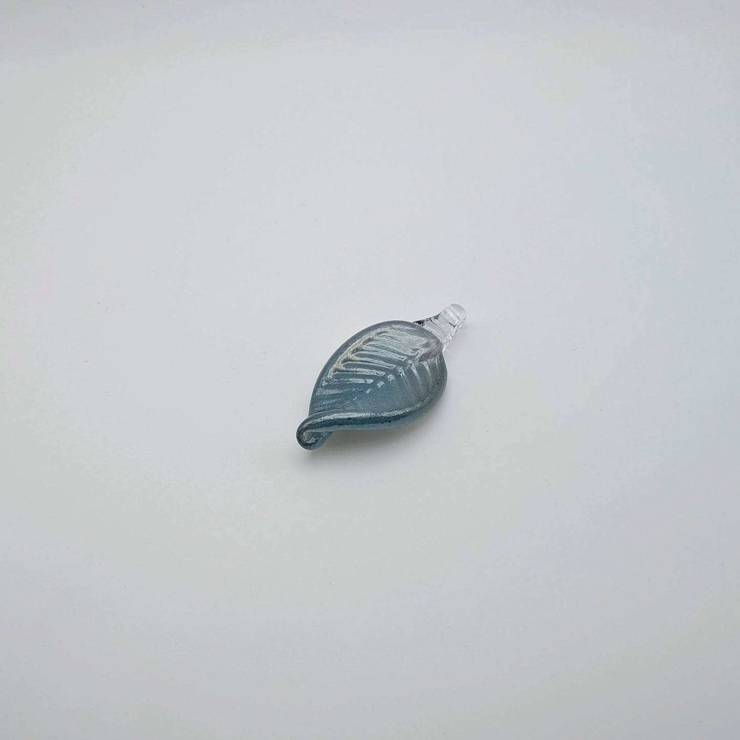 Baby Blue Leaf Ornament