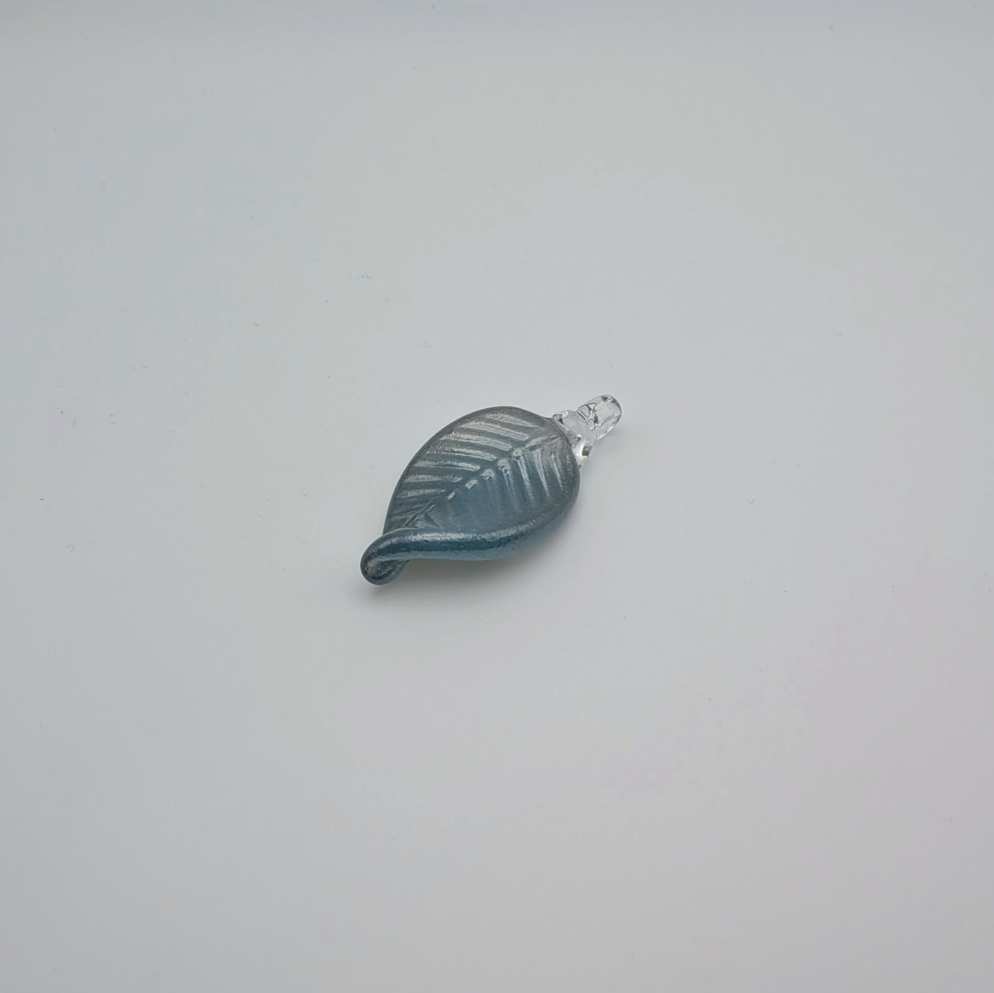 Baby Blue Leaf Ornament