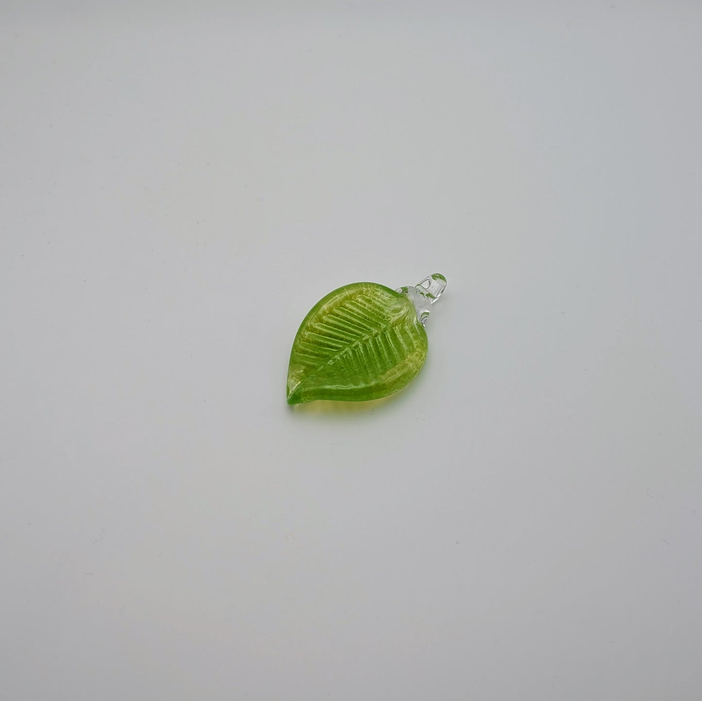 Bright Green Leaf Ornament