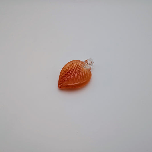 Orange Leaf Ornament