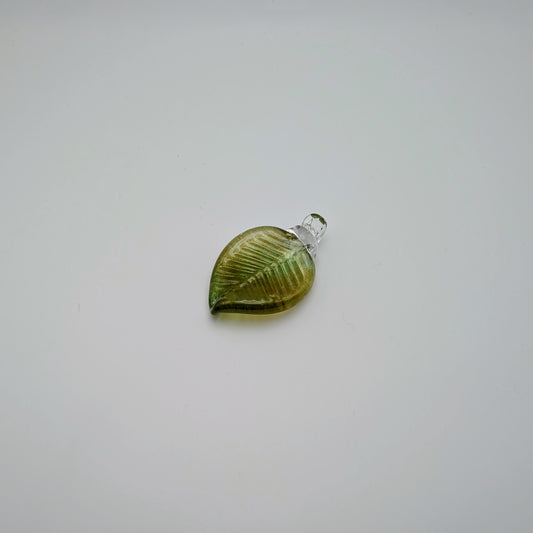 Pear Green Leaf Ornament